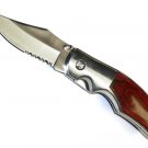 7" Cherry Wood & Stainless Steel Knife  SWDSIDF548