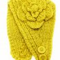 KNITTED HEAD BAND HAIR ACCESSORY SWRUBBTH99274YEW