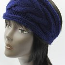 KNITTED HEAD BAND HAIR ACCESSORY  SWRUBBTH99281NVY