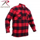 SZ Small Rothco Extra Heavyweight Buffalo Plaid Sherpa-lined Flannel Shirts - 3739