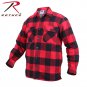 SZ X Large Rothco Extra Heavyweight Buffalo Plaid Sherpa-lined Flannel Shirts - 3739