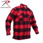 SZ 3X Large Rothco Extra Heavyweight Buffalo Plaid Sherpa-lined Flannel Shirts - 3741