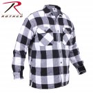 SZ Medium Rothco Extra Heavyweight Buffalo Plaid Sherpa-lined Flannel Shirts - 3739