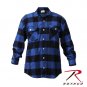 SZ Small Rothco Extra Heavyweight Buffalo Plaid Flannel Shirts - 4739