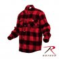 SZ Small Rothco Extra Heavyweight Buffalo Plaid Flannel Shirts - 4739