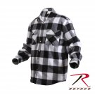 SZ Medium Rothco Extra Heavyweight Buffalo Plaid Flannel Shirts - 4739
