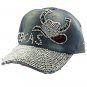 SWRUBHAH277007BBLU- TEXAS HIP HOP HAT AND CAP