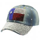 SWRUBHAH277008BBLU-  TEXAS FLAG HIP HOP HAT AND CAP