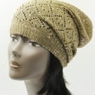 SWRUBDAH20175BRO - CROCHETED WINTER BEANIE HAT AND CAP