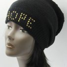 SWRUBDAH2711BLK - HASHTAG HOPE WINTER BEANIE HAT AND CAP