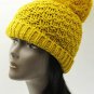 SWRUBDAH4087YEW - LARGE POM POM WINTER BEANIE HAT AND CAP