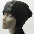 SWRUBDAH8345BLK - OWL BEANIE HAT AND CAP