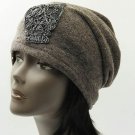 SWRUBDAH8345PUR- OWL BEANIE HAT AND CAP