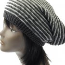 SWRUBDAH3306GRY- KNITTED BEANIE HAT AND CAP
