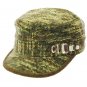 SWRUBDAH4269BRO- WOOL BLEND MILITARY STYLE HAT AND CAP