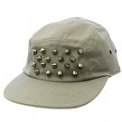 SWRUBDAH7088GRY - METAL SPIKE SNAPBACK HAT AND CAP