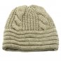 SWRUBBTH4212IVY- DOUBLE LAYERED WINTER BEANIE HAT AND CAP