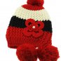 SWRUBBTH50721RED- EAR FLAP WINTER BEANIE HAT AND CAP