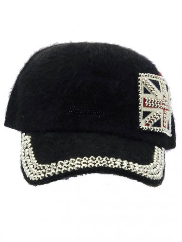 SWRUBKYH8146BLK - GREAT BRITAIN FLAG HIP HOP HAT AND CAP