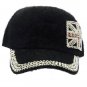 SWRUBKYH8146BLK - GREAT BRITAIN FLAG HIP HOP HAT AND CAP