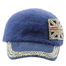 SWRUBKYH8146BLU - GREAT BRITAIN FLAG HIP HOP HAT AND CAP