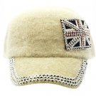 SWRUBKYH8146IVY - GREAT BRITAIN FLAG HIP HOP HAT AND CAP
