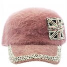 SWRUBKYH8146PNK - GREAT BRITAIN FLAG HIP HOP HAT AND CAP