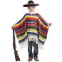 SZ One Size Kids Mexican Poncho Costume - SWWHC-65699F