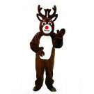 Large Adult Reindeer Suit with Mascot Head Costume - SWWHC-H1292H