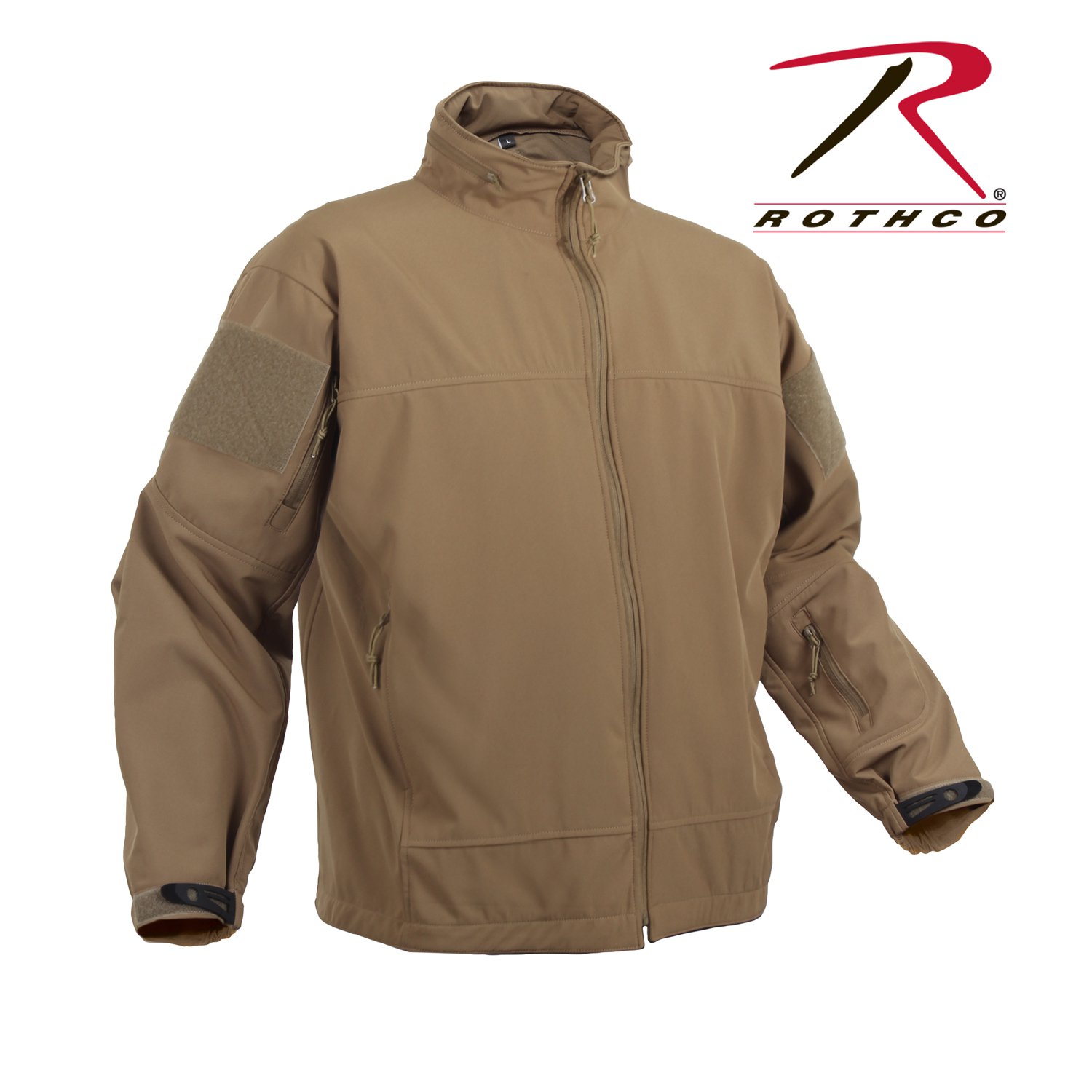SZ Large Rothco Covert Ops Light Weight Soft Shell Jacket 5862