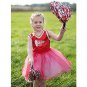 SZ Medium Red Cheerleader Girl's Costume - SWWHC-CE37975