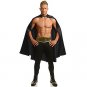 Black Super Hero Cape Men's Costume - SWWHC-00813CCH