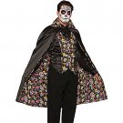 Day of the Dead Cape Men's Costume - SWWHC-74686F