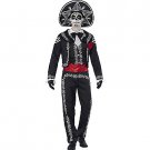 SZ Large Day of the Dead Senor Bones Men's Costume - SWWHC-SM43738