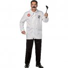 Seinfeld Soup Nazi Shirt and Moustache Men's Costume - SWWHC-3808RI