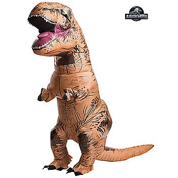 Jurassic Park T-Rex Inflatable Men's Costume - SWWHC-810481R
