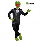 SZ XL The Muppet's Kermit Deluxe Men's Costume - SWWHC-DI88663
