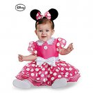 SZ Infant 6-12 Mos. Disney Pink Minnie Prestige Costume Toddler - SWWHC-DI85624
