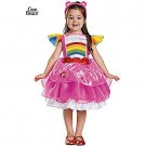 SZ Medium Cheer Bear Deluxe Tutu Costume Toddler- SWWHC-DI86679