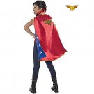 Wonder Woman Deluxe Cape Girl's Costume - SWWHC-36096R