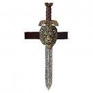Belt with Roman Sword and Gold Lion Sheath - SWWHC-60322CC