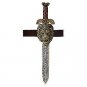 Belt with Roman Sword and Gold Lion Sheath - SWWHC-60322CC