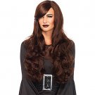 Women's Long Brown Wavy Sexy Wig Item - SWWHC-A2722BRWNLA