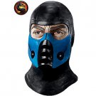 Men's Sub-Zero Latex Mask from Mortal Kombat - SWWHC-68464R