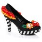 SZ 8 Adult Day of the Dead Heels - SWWHC-E414DIA