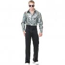 SZ XL Silver Disco Men's Shirt - SWWHC-CH02844