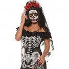 Day of the Dead Mantilla Veil - SWWHC-28675UR