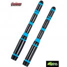 2 Light Up Black Widow Batons - SWWHC-36358R