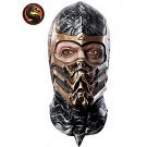 Men's Scorpion Latex Mask from Mortal Kombat - SWWHC-68463R