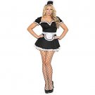 SZ 1X-2X Sexy Maid to Please Plus Women's Costume - SWWHC-EM9132X
